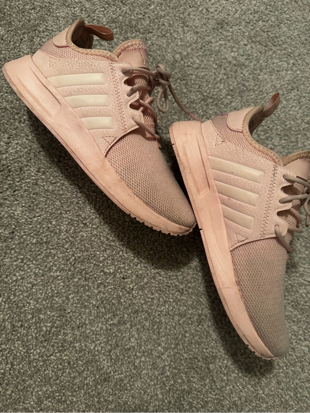 adidas kids Blush Pink Mesh Casual Sneakers